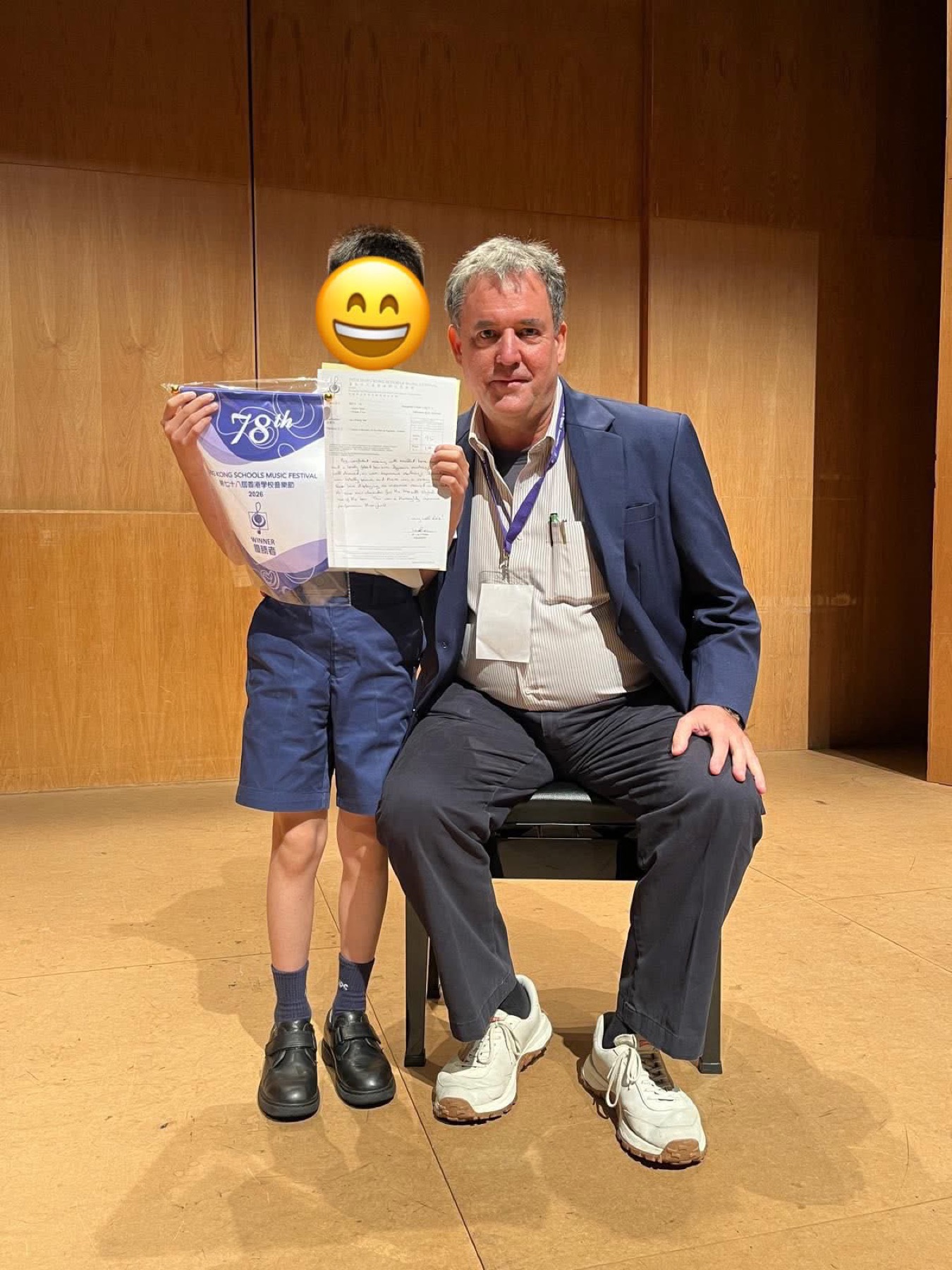 Hong Kong School Music Festival 2026 — 1st place